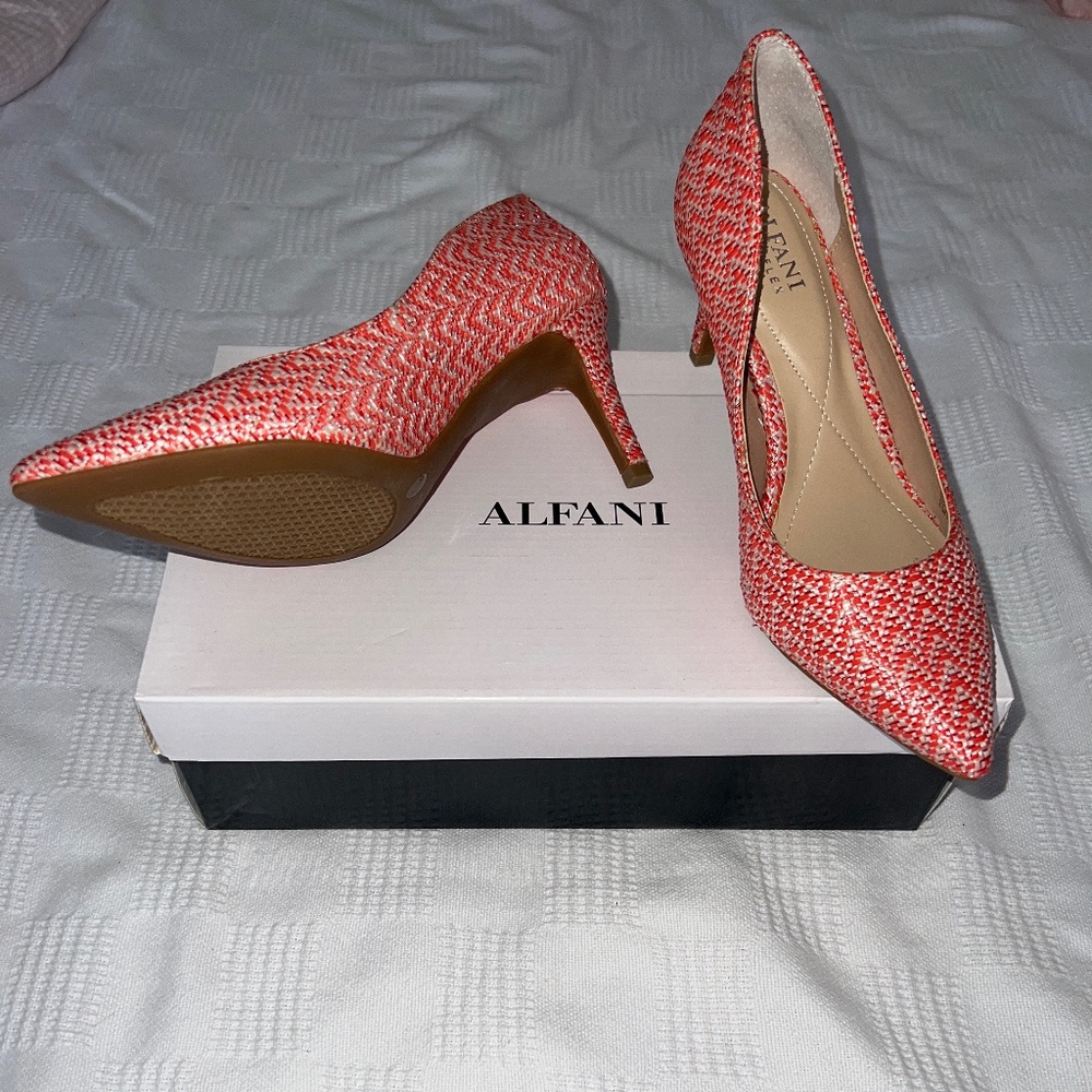 Corral raffia heels